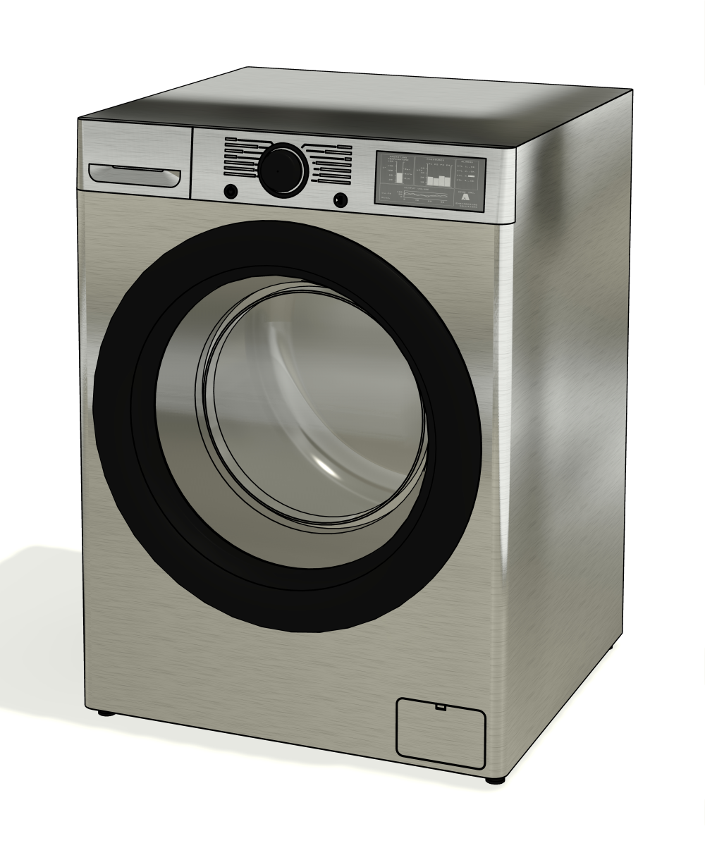 sh_Maquina_Lavar_Secar_Parametrica_Laundry_Dryer_Parametric0