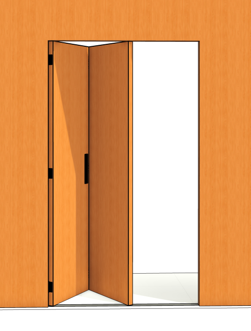Porta Madeira Camarão 2 Folhas para Painel de Mad