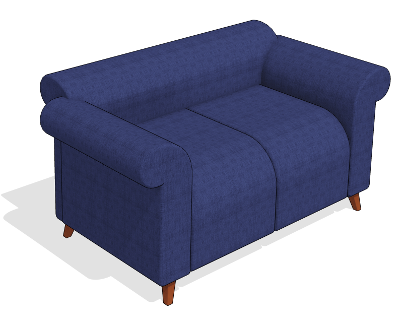 Sofa 2 Lugares Multicor Parametrico 